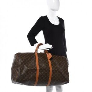 Louis Vuitton Classic Brown Monogram Travel Bag